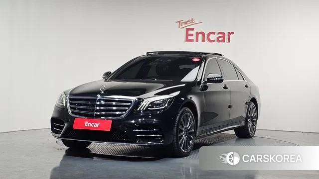 Mercedes-Benz S-Class W222 2018 Черный из Кореи