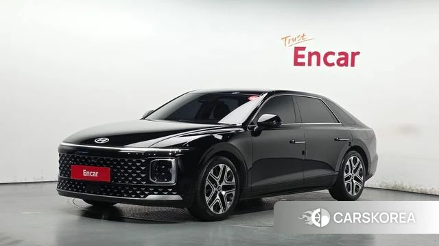 Hyundai Grandeur Hybrid (GN7) 2024 Черный из Кореи