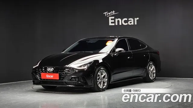 Hyundai Sonata (DN8) 2021 Черный из Кореи