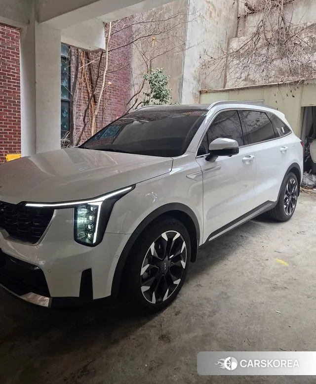 Kia The New Sorento 4th Generation 2024 Белый из Кореи