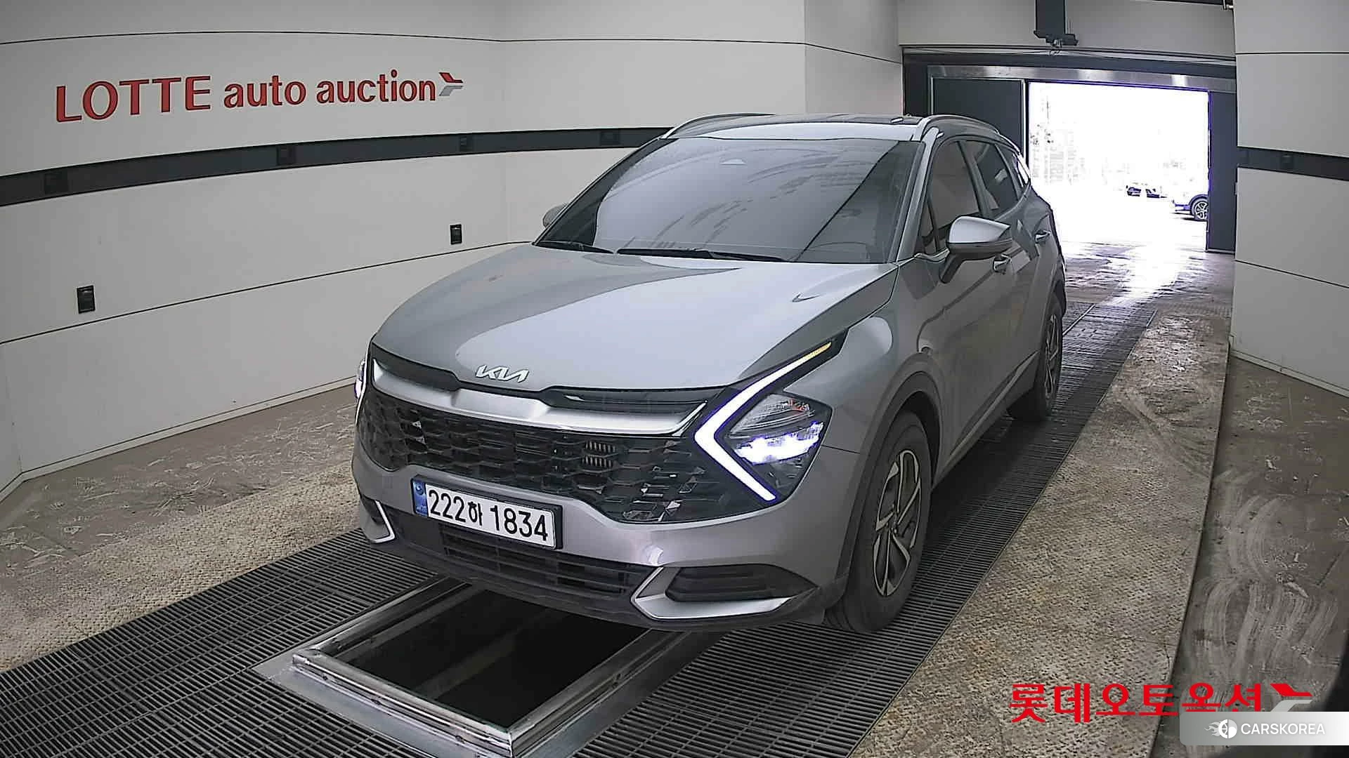 Kia Sportage Hybrid 2023 Steel Grey из Кореи