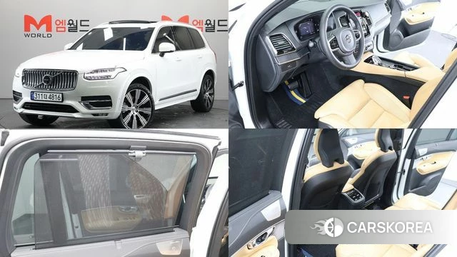 Volvo XC90 second Generation 2024 Белый из Кореи