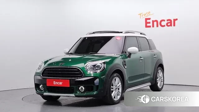 Mini Cooper Countryman 2020 Зеленый из Кореи