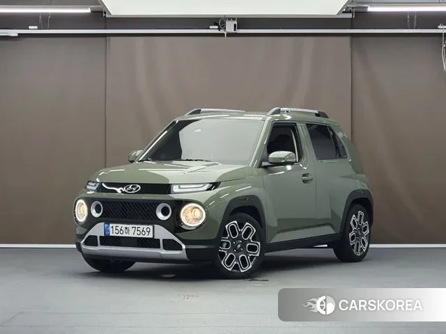 Hyundai Casper 2022 Темно-зеленый из Кореи