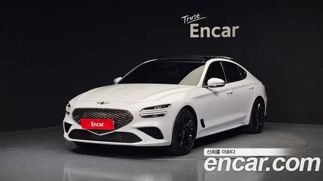 Genesis The New G70 2021 Белый из Кореи