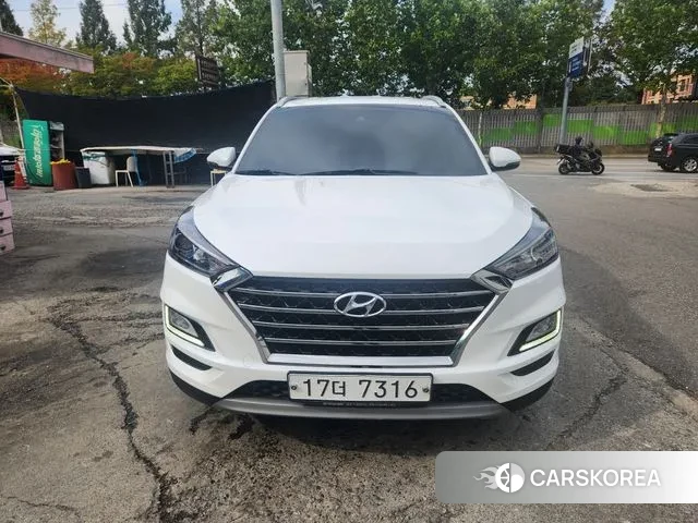 Hyundai All New Tucson 2019 Белый из Кореи
