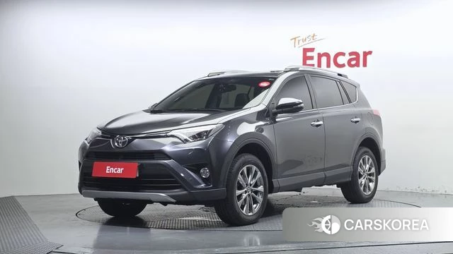 Toyota RAV4 2018 Серый из Кореи