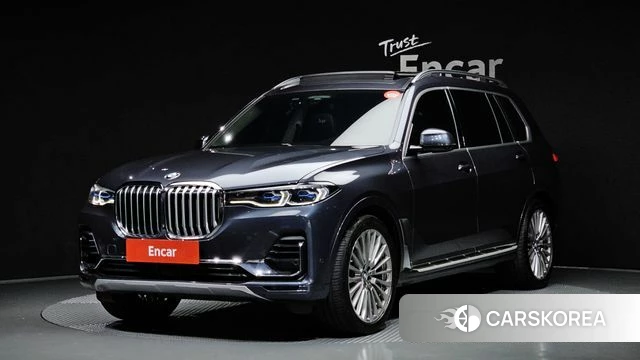 BMW X7 (G07) 2019 Серый из Кореи