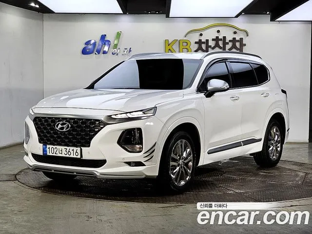 Hyundai Santa Fe TM 2018 Белый из Кореи