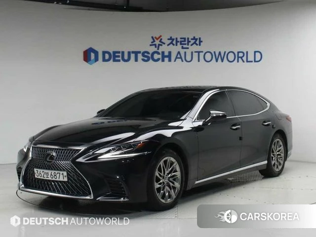 Lexus LS500 5th generation 2018 Черный из Кореи