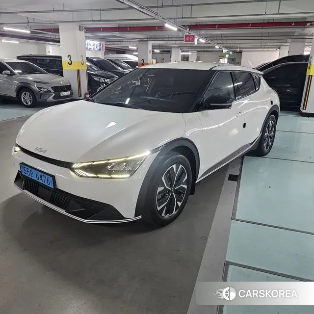 Kia EV6 2022 Жемчужный цвет из Кореи