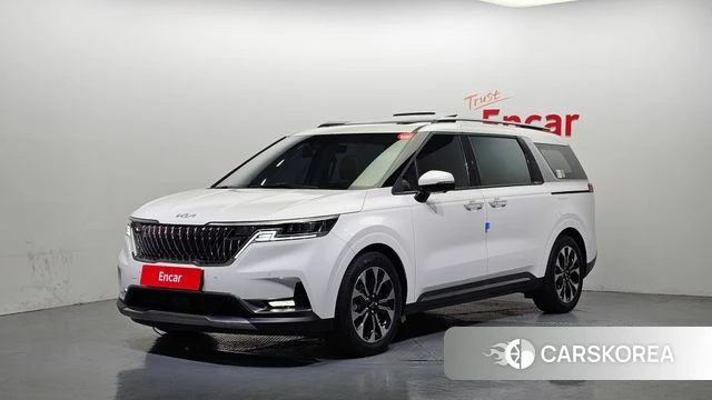 Kia Carnival 4th generation 2023 Белый из Кореи