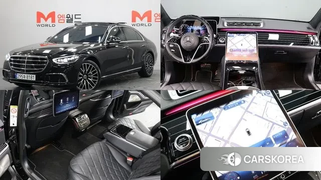 Mercedes-Benz S-Class W223 2025 Черный из Кореи