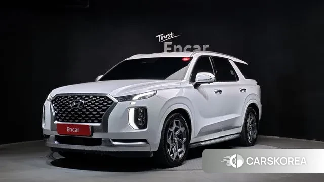 Hyundai Palisade 2021 Белый из Кореи