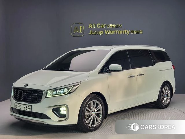 Kia The New Carnival 2018 Белый из Кореи