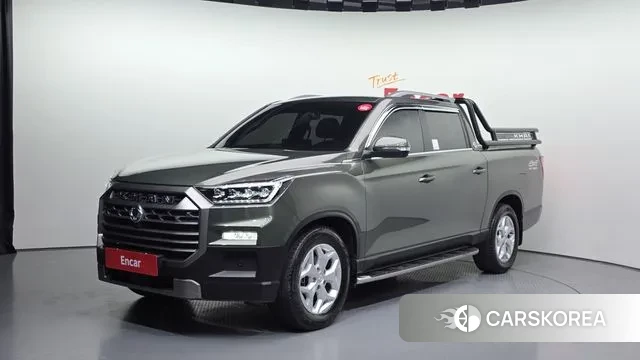 Ssangyong The New Rexton Sports Cannes 2024 Темно-зеленый из Кореи