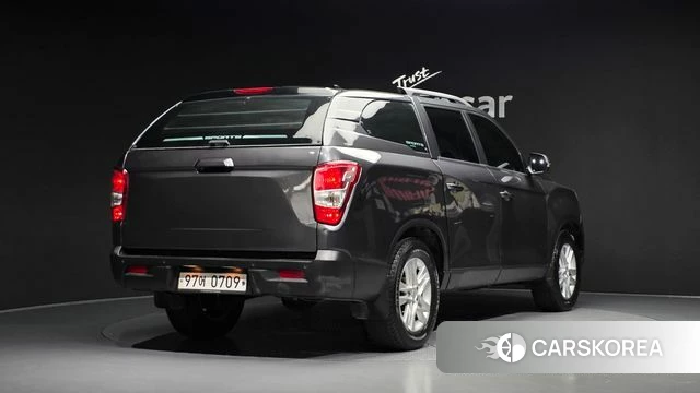 Ssangyong Rexton Sports 2019 Серый из Кореи