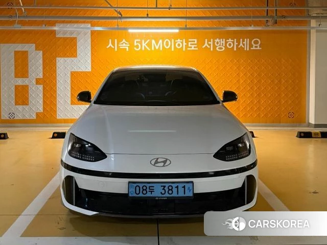 Hyundai Ionic 6 2023 Белый из Кореи