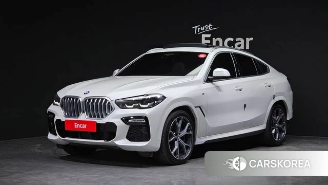 BMW X6 (G06) 2020 Белый из Кореи