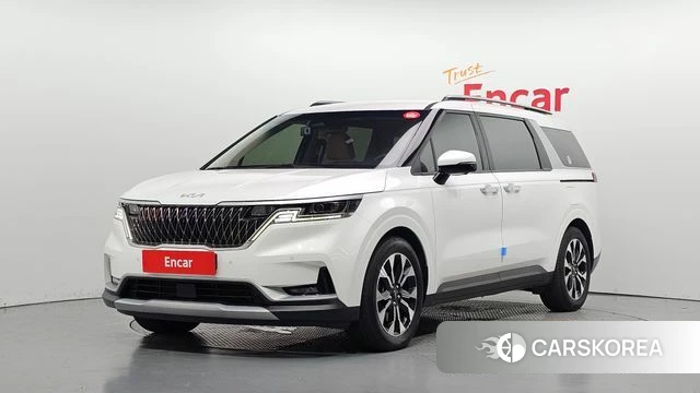 Kia Carnival 4th generation 2022 Белый из Кореи