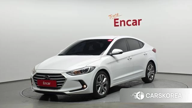 Hyundai Avante AD 2018 Белый из Кореи