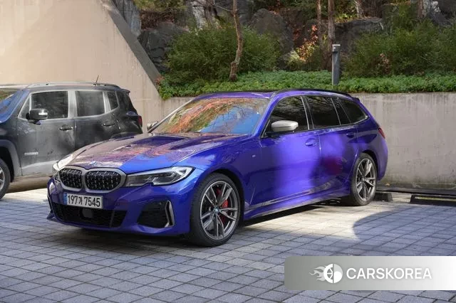 BMW 3 Series (G20) 2021 Синий из Кореи