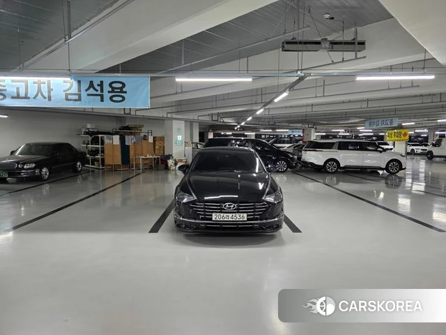 Hyundai Sonata (DN8) 2020 Черный из Кореи
