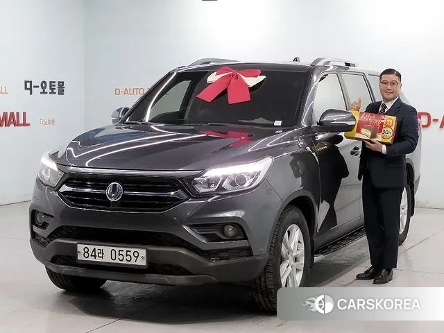 Ssangyong Rexton Sports 2019 Серый из Кореи