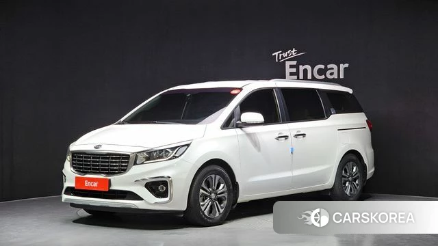 Kia The New Carnival 2019 Белый из Кореи