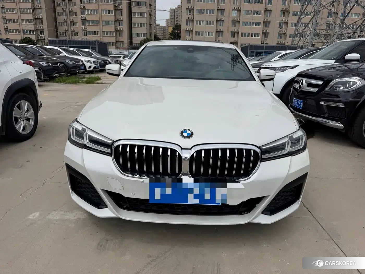 BMW 5 series 2022 Белый из Китая