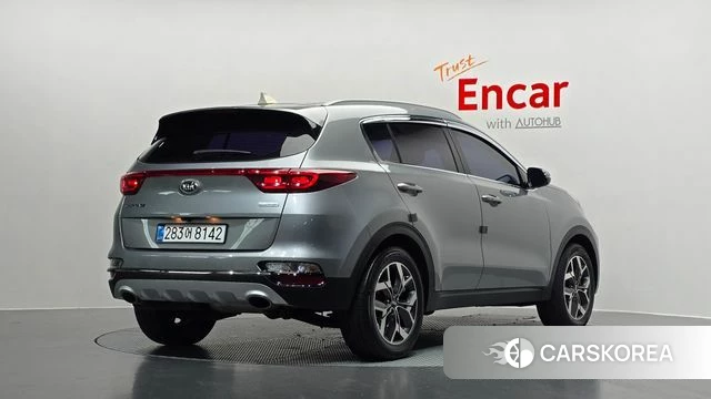 Kia Sportage The Bold 2019 Серебристо-серый из Кореи