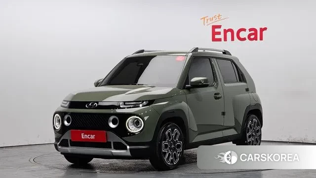 Hyundai Casper 2022 Темно-зеленый из Кореи