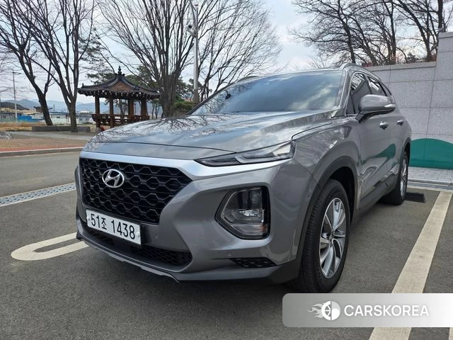 Hyundai Santa Fe TM 2018 Серый из Кореи