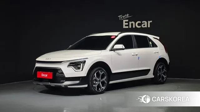 Kia Di Ol Nu Niro 2022 Белый из Кореи
