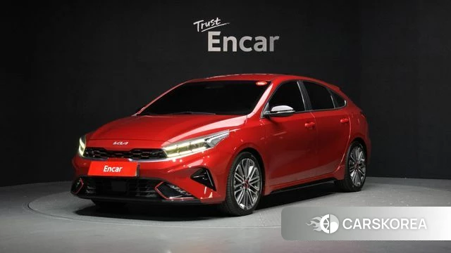 Kia The New K3 2nd generation 2021 Красный из Кореи