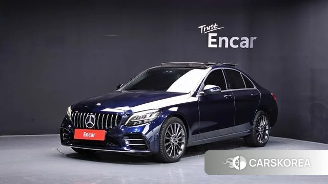 Mercedes-Benz C-Class W205 2020 Синий из Кореи