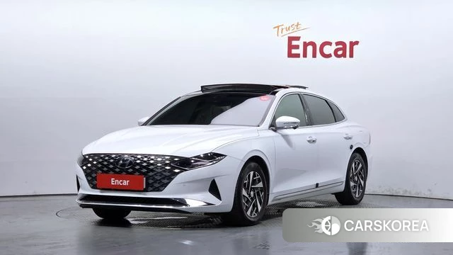 Hyundai The New Grandeur IG Hybrid 2022 Белый из Кореи
