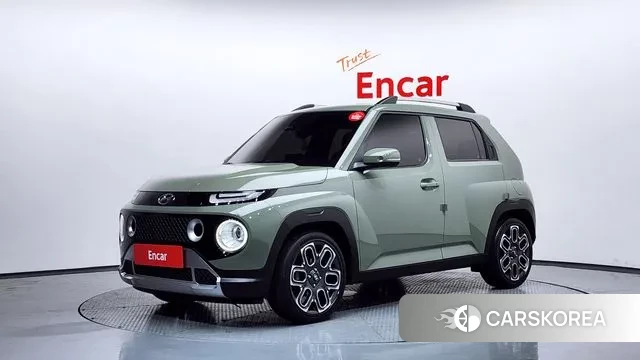 Hyundai Casper 2022 Светло-зеленый из Кореи