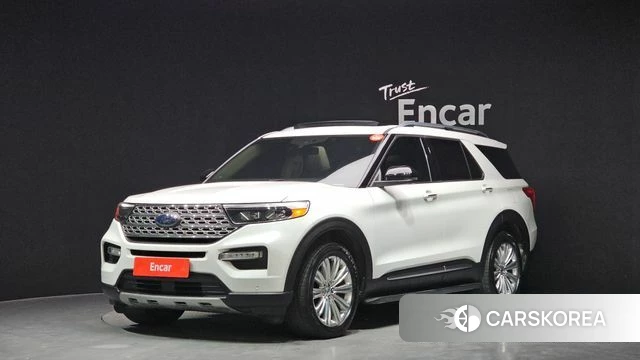 Ford Explorer 6th Generation 2020 Белый из Кореи