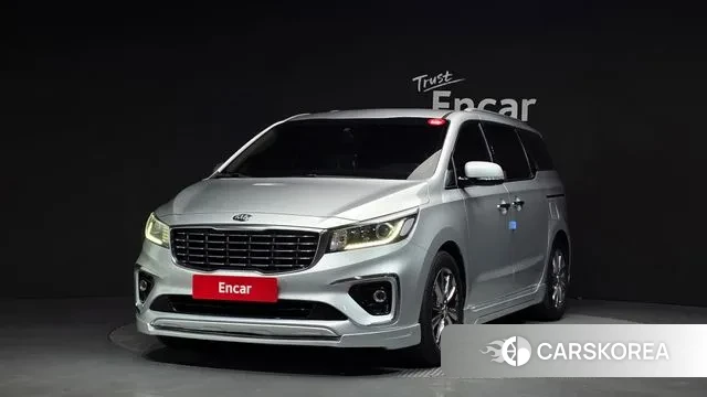 Kia The New Carnival 2018 Серебряный из Кореи