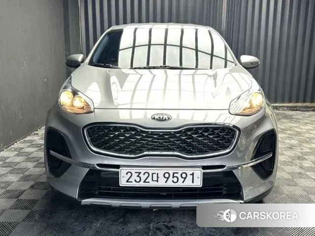 Kia Sportage The Bold 2021 Серый из Кореи