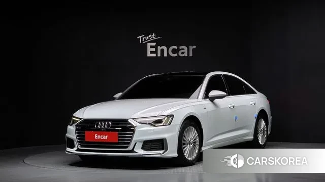 Audi A6 (C8) 2021 Белый из Кореи