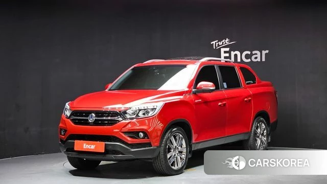 Ssangyong Rexton Sports 2019 Красный из Кореи