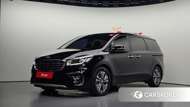 Kia The New Carnival 2019 Черный из Кореи