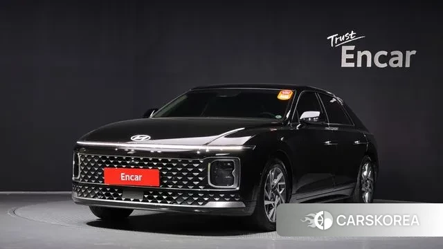 Hyundai Grandeur Hybrid (GN7) 2024 Черный из Кореи