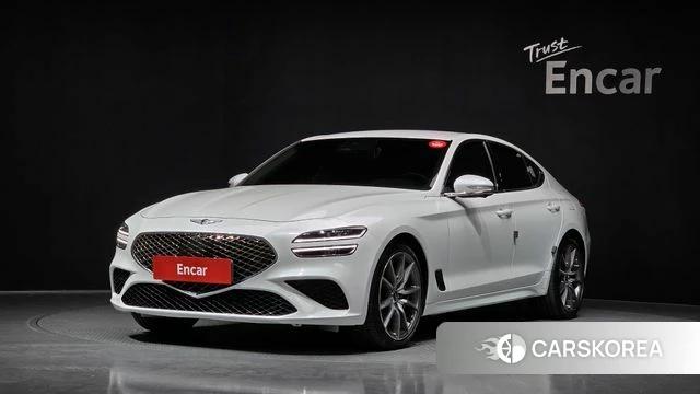 Genesis The New G70 2021 Белый из Кореи
