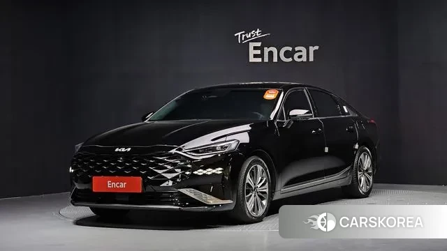 Kia K8 Hybrid 2021 Черный из Кореи
