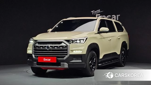 Ssangyong The New Rexton Sport 2023 Жемчужный цвет из Кореи