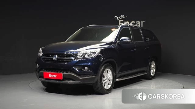 Ssangyong Rexton Sports 2019 Синий из Кореи