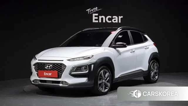 Hyundai Kona 2019 Белый из Кореи